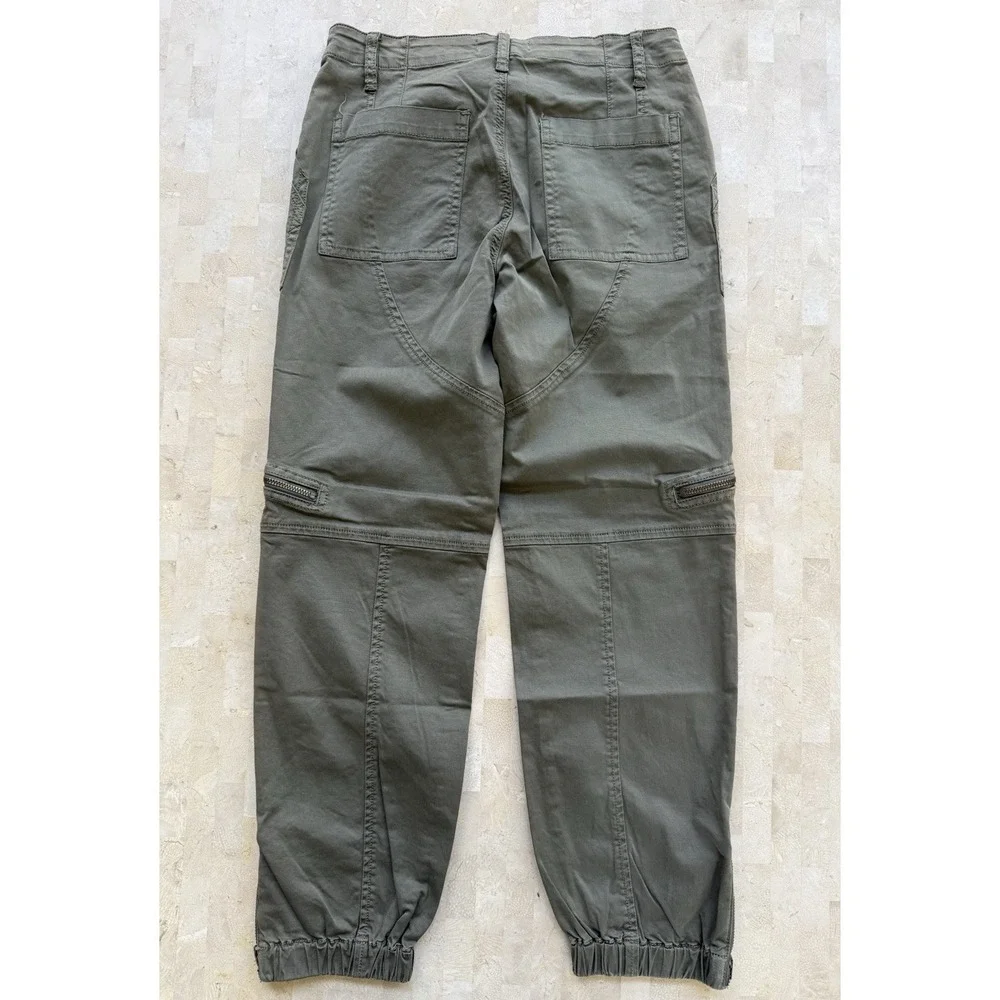 Joie Aerial Stretch Twill Utility Jogger‎ Pants Fatigue Women's Size 0 NWT $228